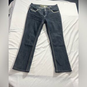 Hydraulic Women's Boot Cut Jeans - Deep Indigo